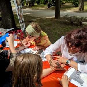 Charity Fest, henna, Kacsóné Ági és Kovács Ágota